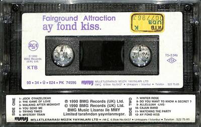 Fairground Attraction - Ay Fond Kiss Kaset ( İkinci El ) KST24098 - 2