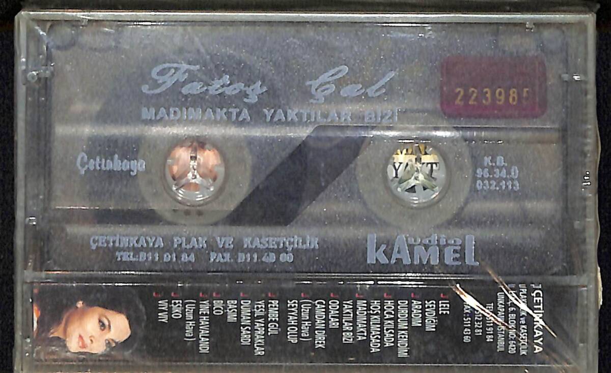 Fatoş Çal - Madımakta Yaktılar Bizi Kaset (Kırmızı Bandrol - Sıfır) KST27252 - 2