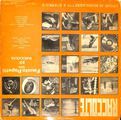 Fausto Papetti – 23ª Raccolta 1976 Turkey LP (108) PLK17400 - 2