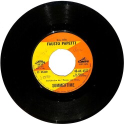 Fausto Papetti - Thunderball / Summertime PLAK (10/5.5) PLK24796 - 2