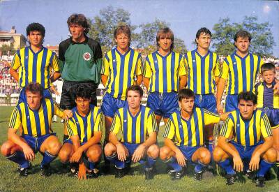 Fenerbahçe 1987-88 Yılı Oyuncu Kadrosu Büyük Boy Kartpostal KRT18817 - 1