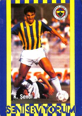 Fenerbahçe Futbolcu K.Şenol Kartpostal KRT18956 - 1