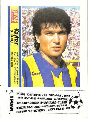 Fenerbahçe Kayhan Kartpostal (Küçük Boy) KRT19835 - 1