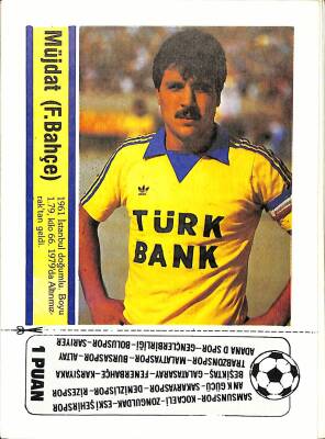 Fenerbahçe Müjdat Kartpostal (Küçük Boy) KRT19841 - 1