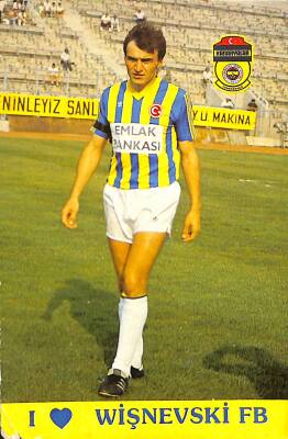 Fenerbahçe Wişnevski Kartpostal (Küçük Boy) KRT19885 - 1