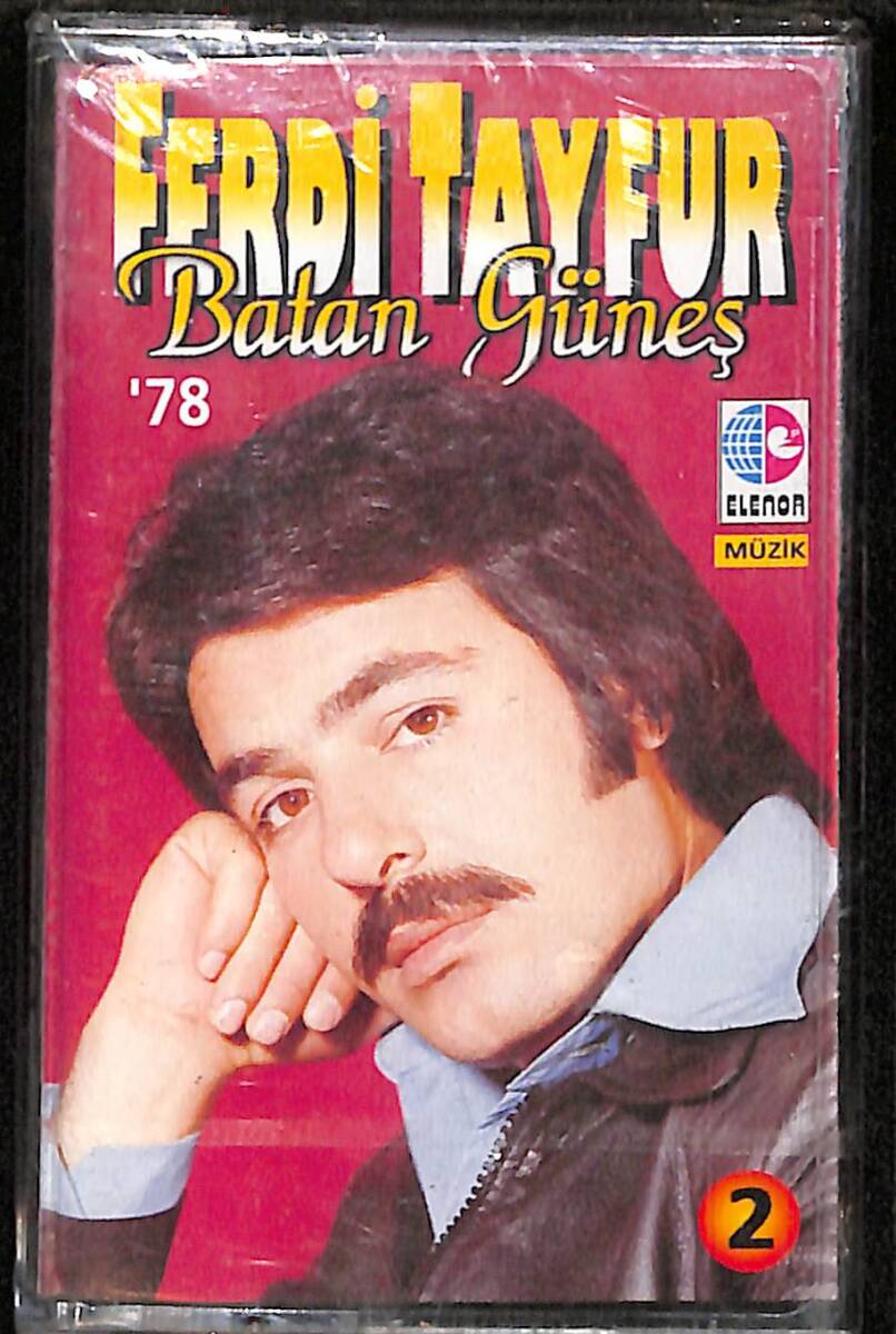 Ferdi Tayfur - Batan Güneş Kaset - Kırmızı Bandrol (Sıfır) KST26503 - 1