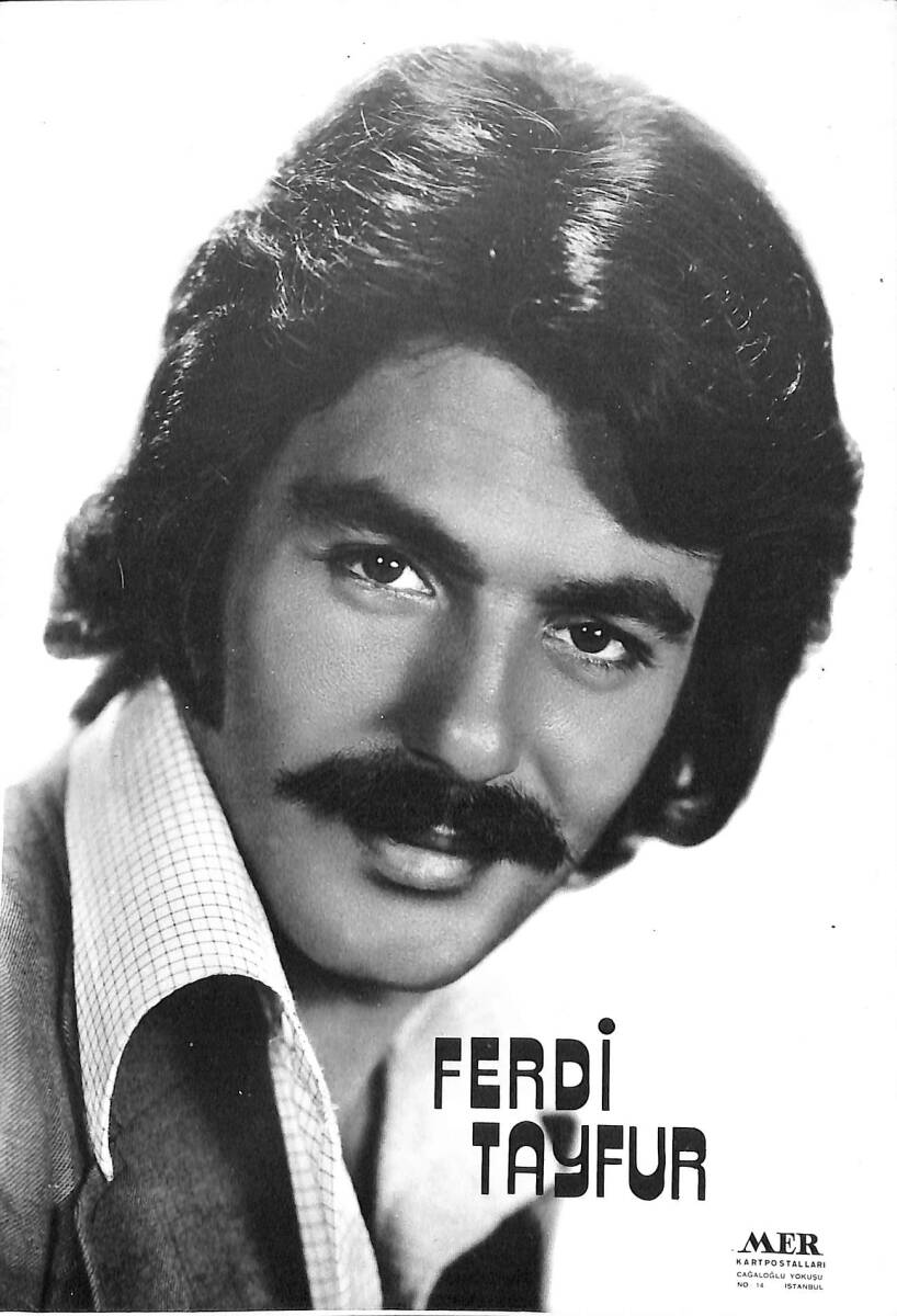 Ferdi Tayfur Kartpostal (Orta Boy) KRT21700 - 1