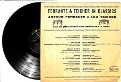 Ferrante & Teicher – Ferrante & Teicher In Classics Italy 1962 LP (109) PLK17522 - 2