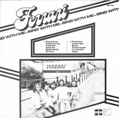 Ferrari – Sing With Me (1976 - Holland) LP PLK19004 - 2