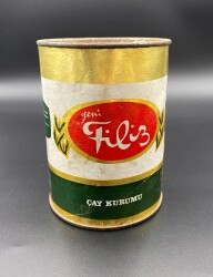 Filiz Çay Kurumu Boş Teneke Kutu (250 gr) AOB3174 - 1