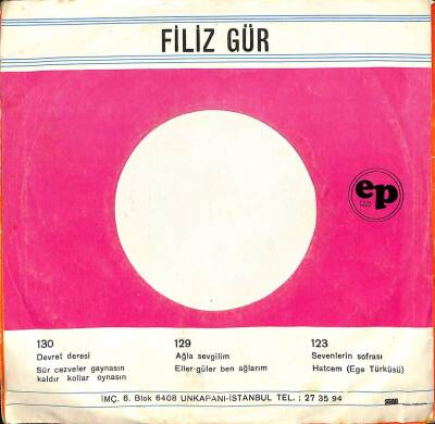 Filiz Gür *PLAK KABI* PLK11317 - 2