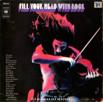 Fill Your Head With Rock (1970 - Hollanda) Çift LP - 1