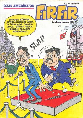 Fırfır Mizah Dergisi Sayı 69 25 Mart 1991 NDR82394 - 1