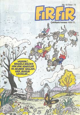 Fırfır Mizah Dergisi Sayı 73 22 Nisan 1991 NDR82398 - 1