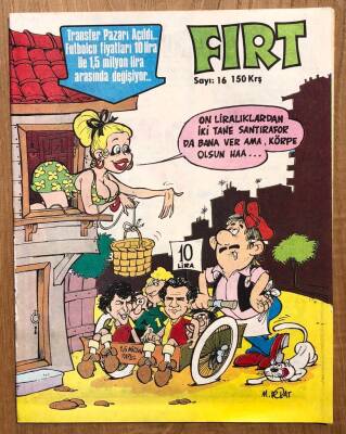 Fırt Mizah Dergisi Sayı 16 150 Kuruş 29 Haziran 1976 - 1