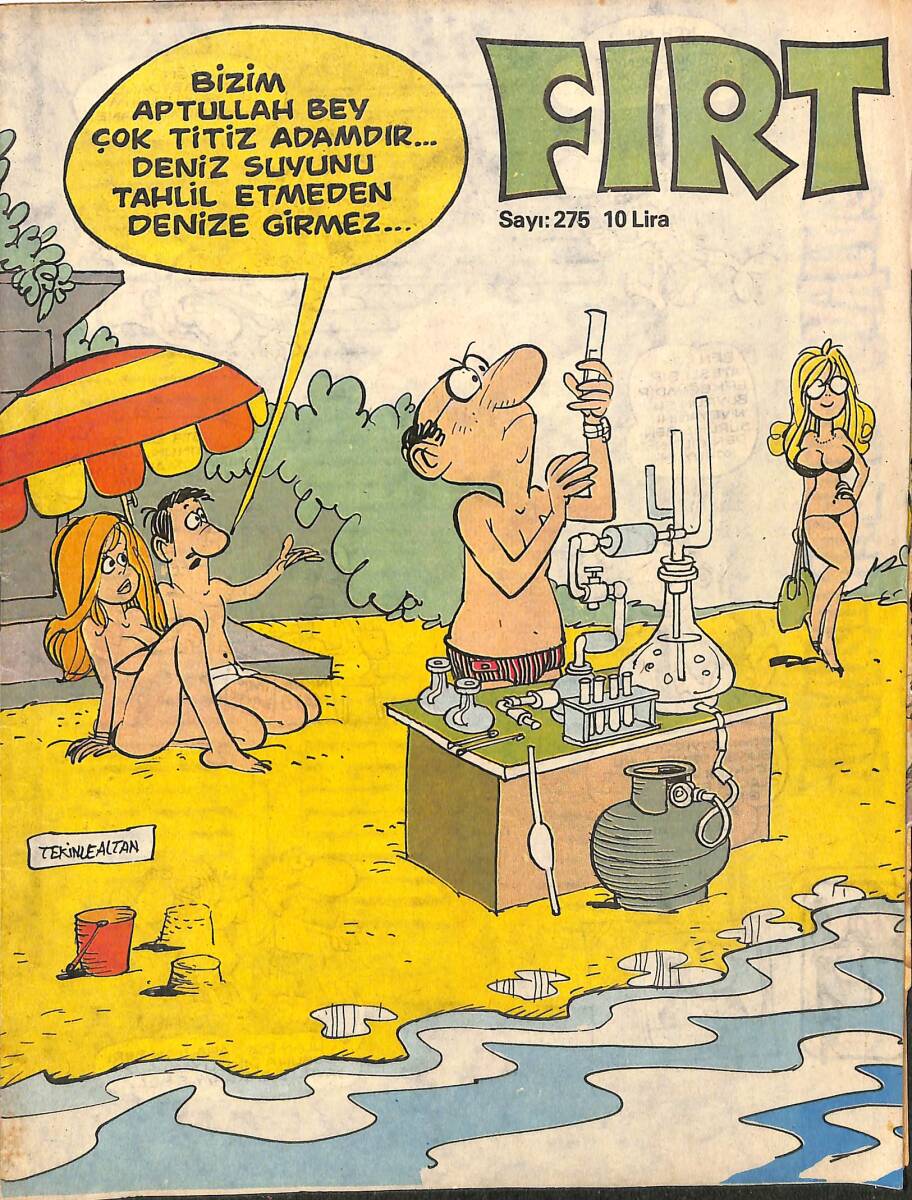 Fırt Mizah Dergisi / Sayı 275 / 16 Haziran 1981 NDR89882 - 1