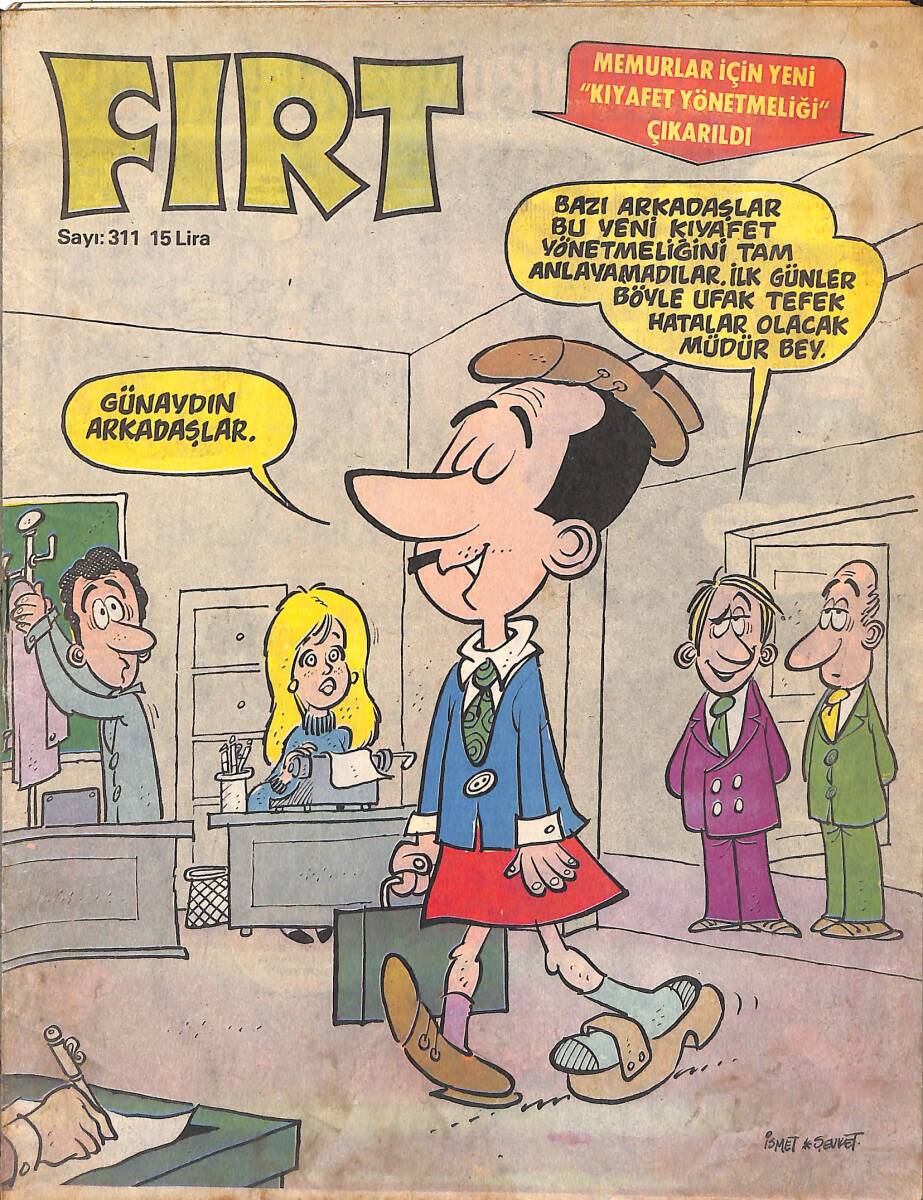 Fırt Mizah Dergisi / Sayı 311 / 23 Şubat 1982 NDR89887 - 1