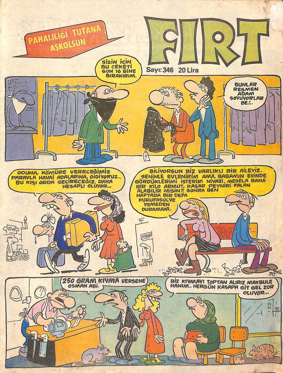 Fırt Mizah Dergisi / Sayı 346 / 26 Ekim 1982 NDR89878 - 1