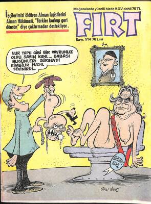 Fırt Mizah Dergisi Sayı 514 14 Ocak 1986 NDR82367 - 1