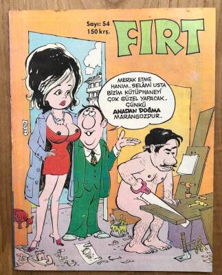 Fırt Mizah Dergisi Sayı 54 150 Kuruş 22 Mart 1977 - 1