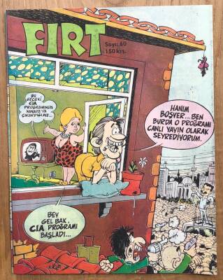 Fırt Mizah Dergisi Sayı 60 150 Kuruş 3 Mayıs 1977 - 1