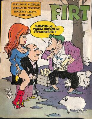 Fırt Mizah Dergisi Sayı 89 22 Kasım 1977 200 Kuruş NDR20355 - 1