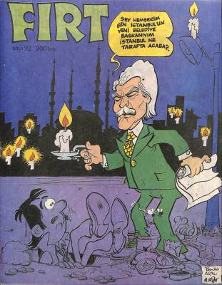 Fırt Mizah Dergisi Sayı 92 13 Aralık 1977 200 Kuruş NDR20345 - 1