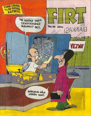 Fırt Mizah Dergisi Sayı104 7 Mart 1978 NDR20447 - 1