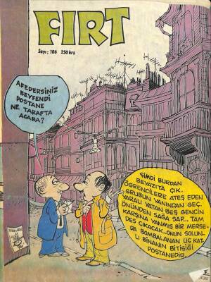 Fırt Mizah Dergisi Sayı106 21 Mart 1978 NDR20443 - 1