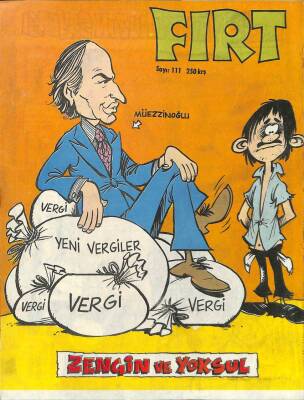 Fırt Mizah Dergisi Sayı111 25 Nisan 1978 NDR20436 - 1