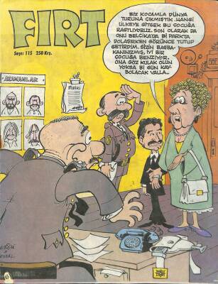 Fırt Mizah Dergisi Sayı115 3 Mayıs 1978 NDR20432 - 1