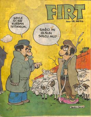 Fırt Mizah Dergisi Sayı190 30 Ekim 1980 NDR68837 - 1