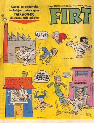 Fırt Mizah Dergisi Sayı452 6 Kasım 1984 NDR30039 - 1