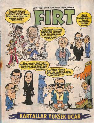 Fırt Mizah Dergisi Sayı453 13 Kasım 1984 NDR30041 - 1