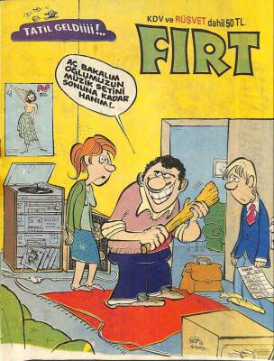 Fırt Mizah Dergisi Sayı463 22 Ocak 1985 NDR21221 - 1