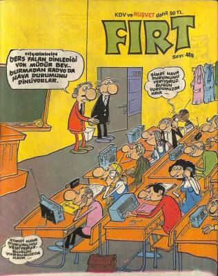 Fırt Mizah Dergisi Sayı469 5 Mart 1985 NDR21228 - 1