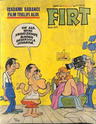 Fırt Mizah Dergisi Sayı477 30 Nisan 1985 NDR21232 - 1