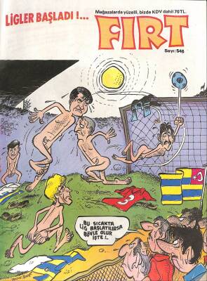 Fırt Mizah Dergisi Sayı546 26 Ağustos 1986 NDR30006 - 1