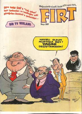 Fırt Mizah Dergisi Sayı552 7 Ekim 1986 NDR30005 - 1