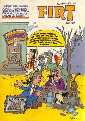 Fırt Mizah Dergisi Sayı695 4 Temmuz 1989 NDR21336 - 1