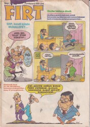 Fırt Mizah Dergisi Sayı716 28 Kasım 1989 NDR47078 - 2