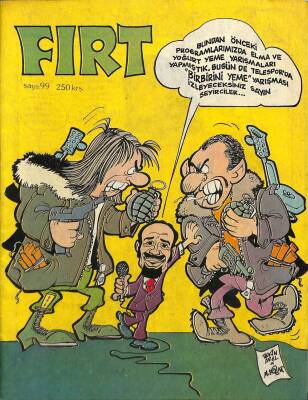 Fırt Mizah Dergisi Sayı99 31 Ocak 1978 NDR20427 - 1