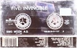 FIVE *INVINCIBLE* Kaset KST6919 - 4