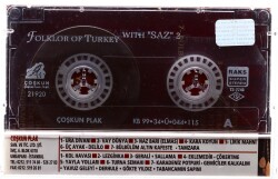 Folklor Of Turkey With Saz 2 *Kaset* KST6236 - 4