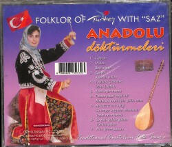 Folklor Of Turkey With Saz -Anadolu Döktürmeleri* CD Müzik (Sıfır Ürün) CD2816 - 8