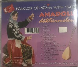 Folklor Of Turkey With Saz *Anadolu Döktürmeleri * ( İkinci El ) CD Müzik CD2513 - 2