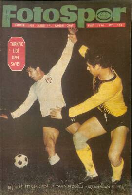 Fotospor Dergisi 21 Ocak 1969 Sayı 124 - Eskişehirsporun İkinciliği Galatasarayın Liderliği Kadar Alkışlandı NDR85632 - 1