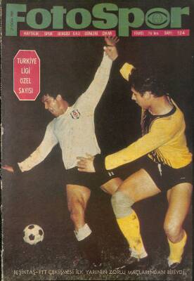 Fotospor Dergisi 21 Ocak 1969 Sayı 124 - Eskişehirsporun İkinciliği Galatasarayın Liderliği Kadar Alkışlandı NDR85988 - 1