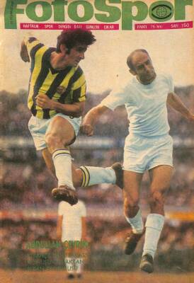 Fotospor Dergisi 22 Temmuz 1969 Sayı 150 - Abdullah Çevrim , Fenerbahçenin Takas Konusu Olmaktan Bıkan Oyuncusu DRG914 - 1