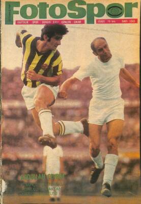 Fotospor Dergisi 22 Temmuz 1969 Sayı 150 - Abdullah Çevrim , Fenerbahçenin Takas Konusu Olmaktan Bıkan Oyuncusu NDR86094 - 1